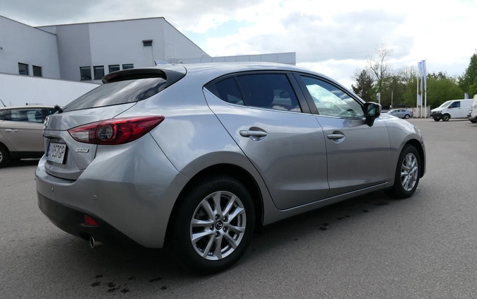 Mazda 3 cena 52900 przebieg: 103000, rok produkcji 2015 z Pyskowice małe 254